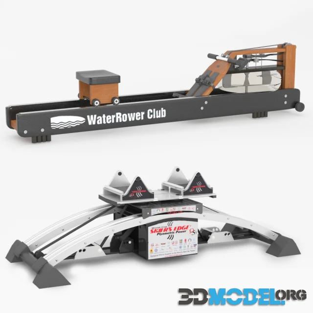 Trainers Water Rower Club and Skiers Edge