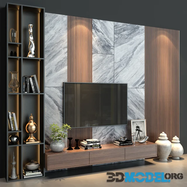 TV Wall set 47