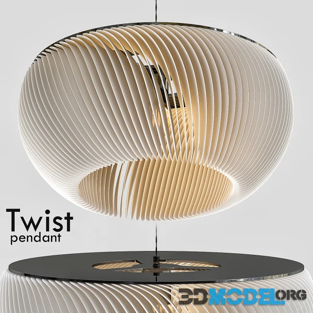 Twist pendant