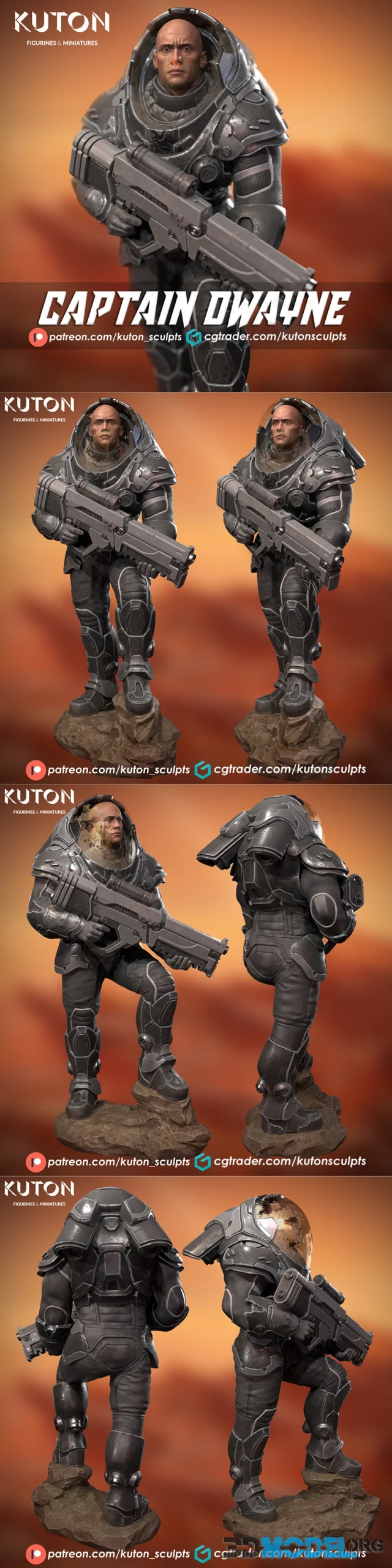 Kuton - Captain Dwayne – Printable