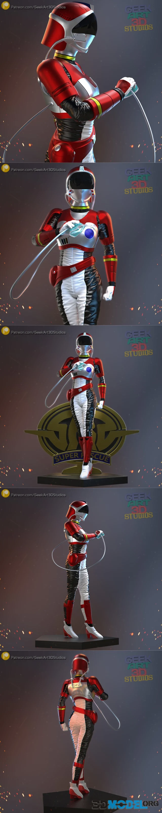 Geek Art 3D Studios - Soljeanne – Printable