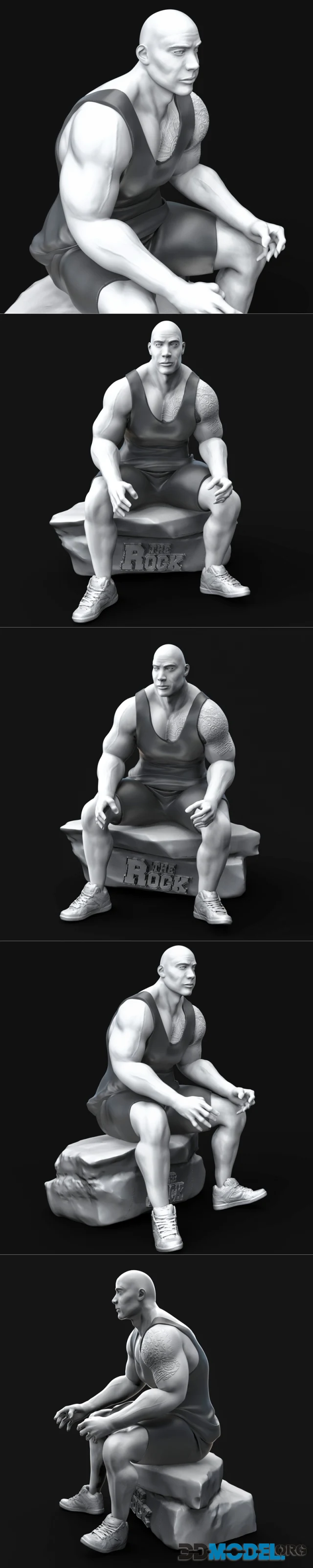 The Rock 3 – Printable