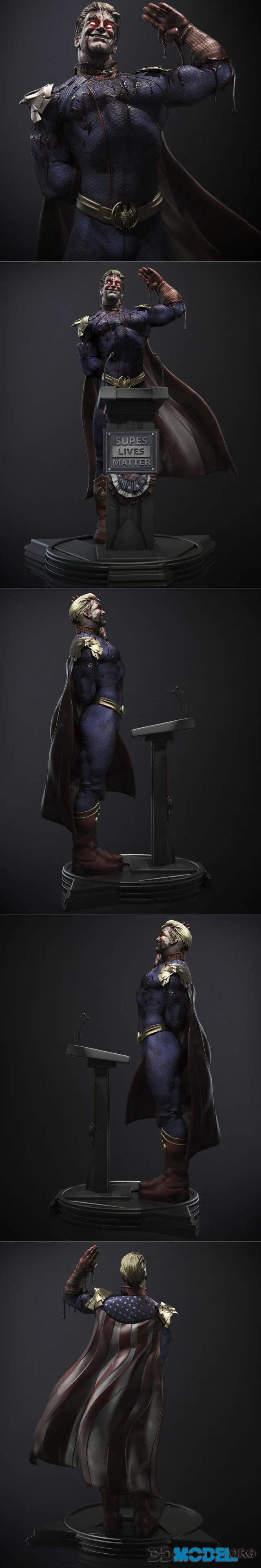 Ca 3d Studios - Homelander – Printable