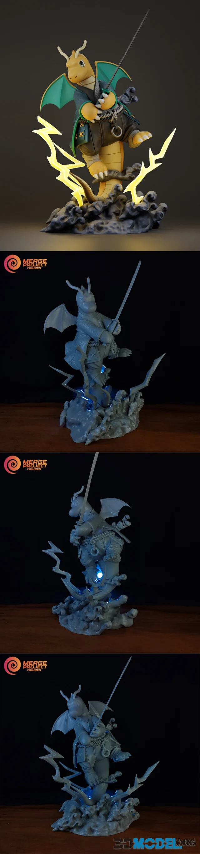 Sengoku Dragonite – Printable