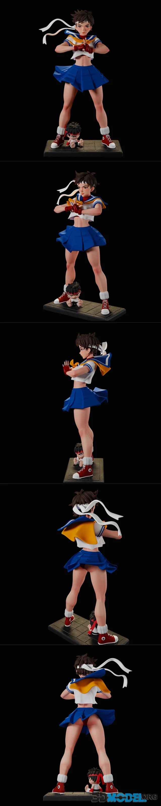 Sakura street fighter – Printable