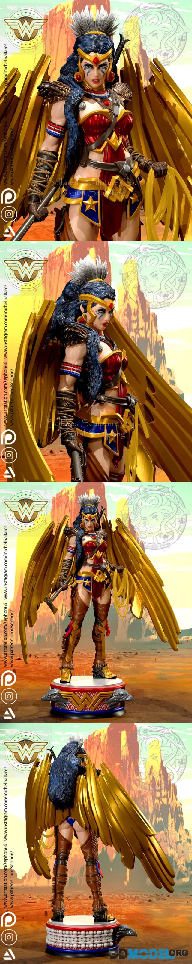 Wonder Woman Alternative Heroes By Creative Geek MB – Printable