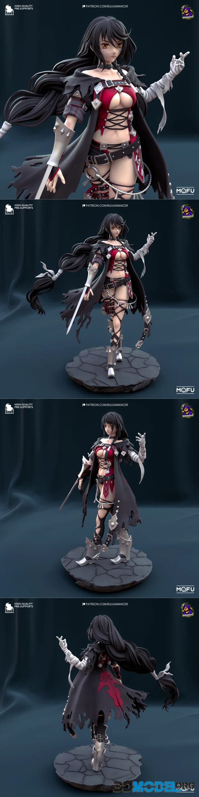 Bulkamancer Sculpts - Velvet Crowe - Tales of Berseria – Printable