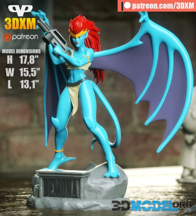 Demona – Printable
