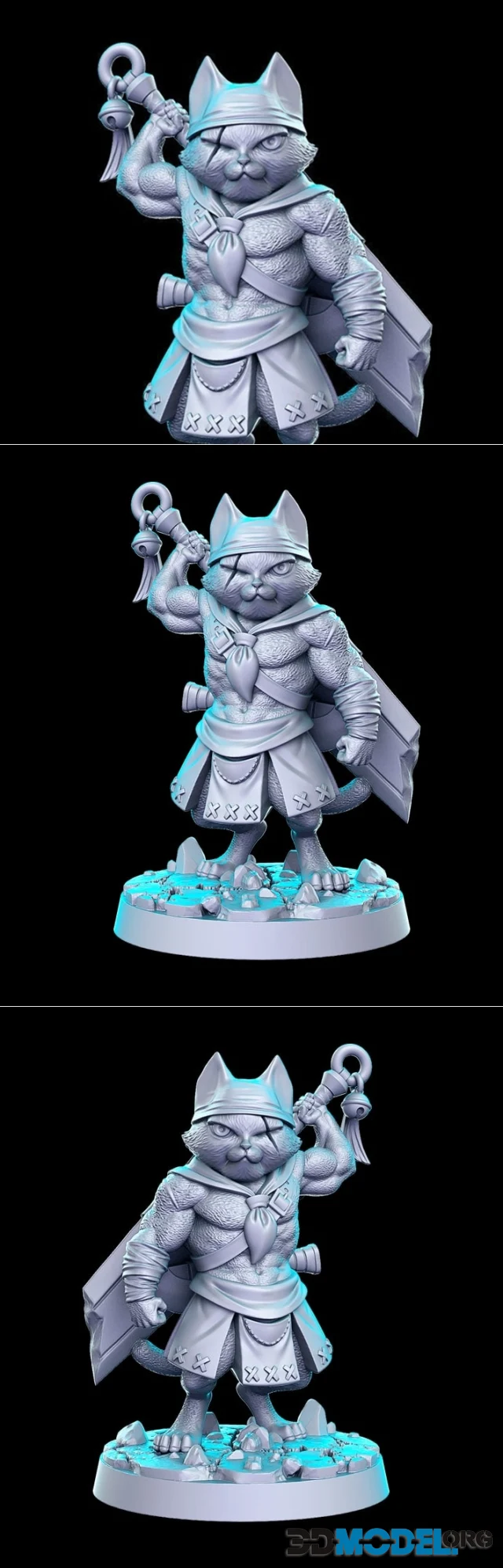 Morley wandering Cat-warrior – Printable