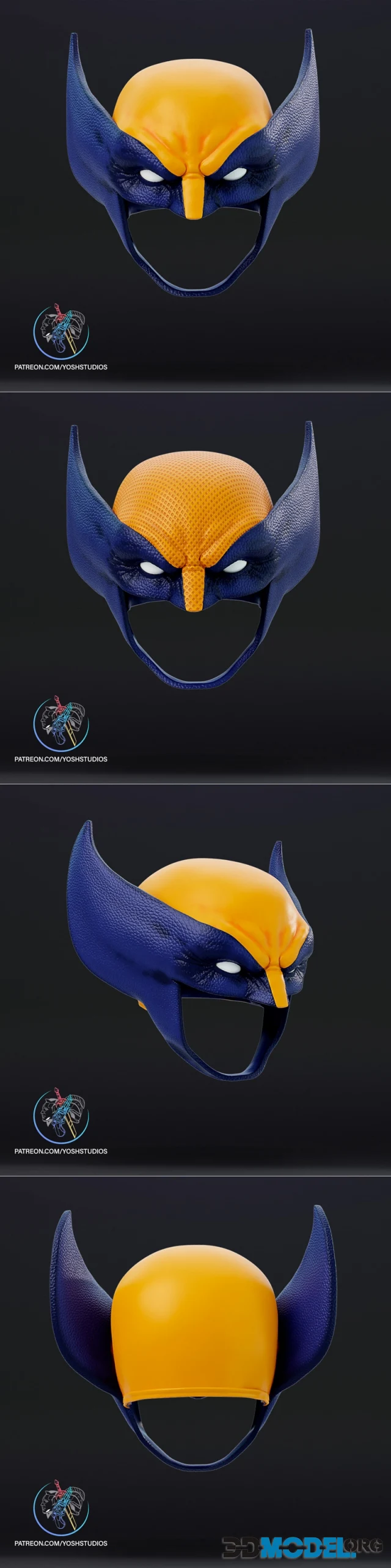 Comic Wolverine Helmet – Printable