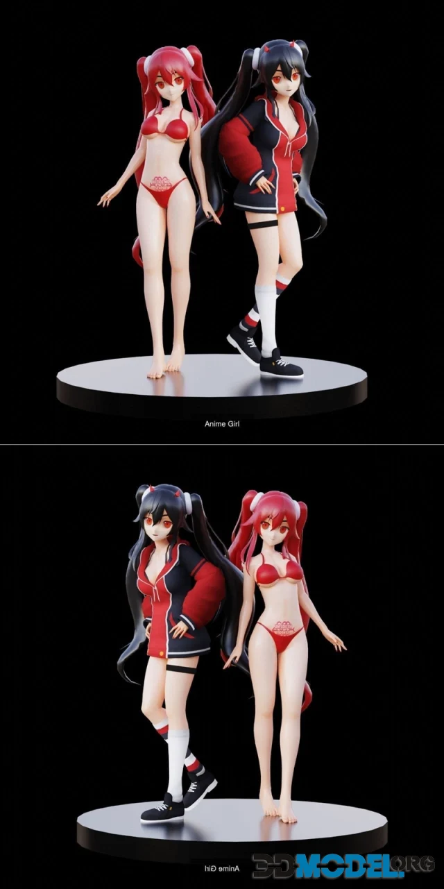 Anime Girls – Printable