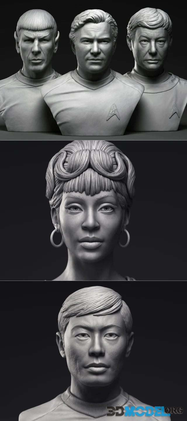 Star Trek Busts – Printable