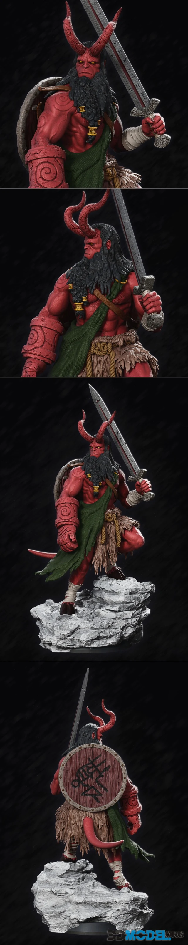 Nordic Hellboy – Printable