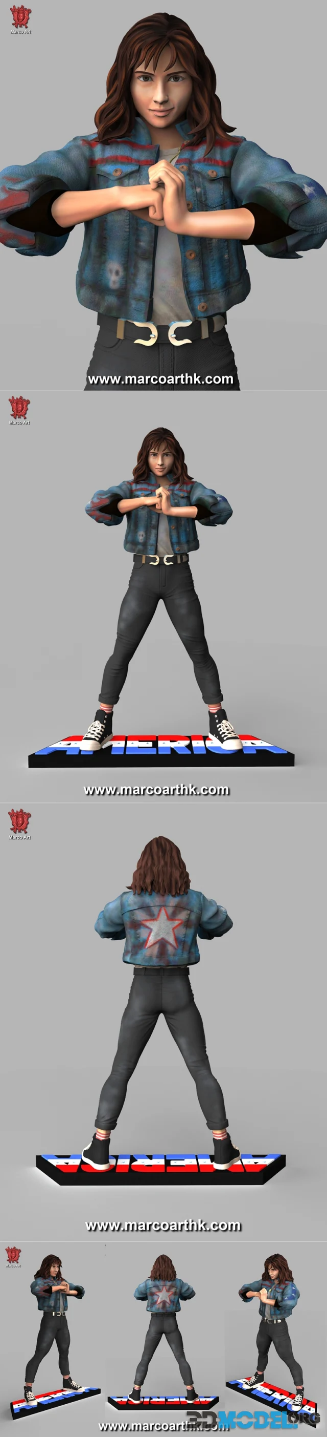 Marco Art - America Chavez – Printable