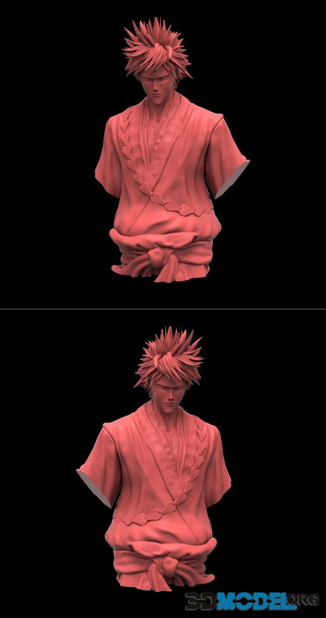 Ichigo Bust – Printable