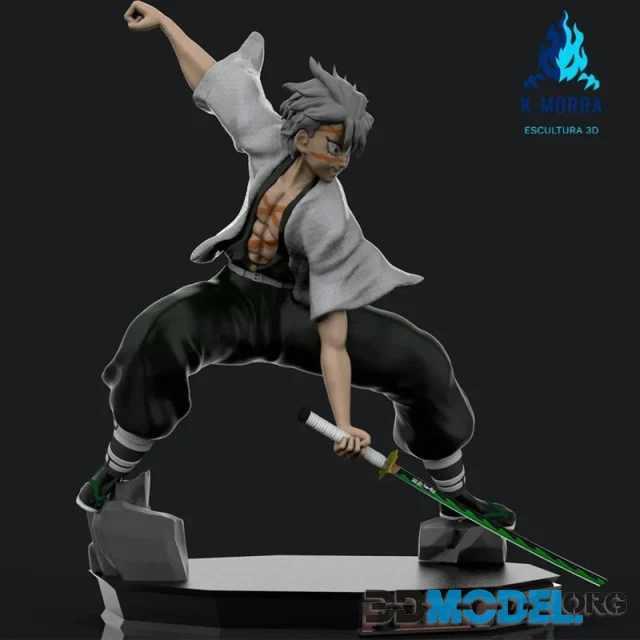 Sanemi Shinazugawa (Demon Slayer) – Printable