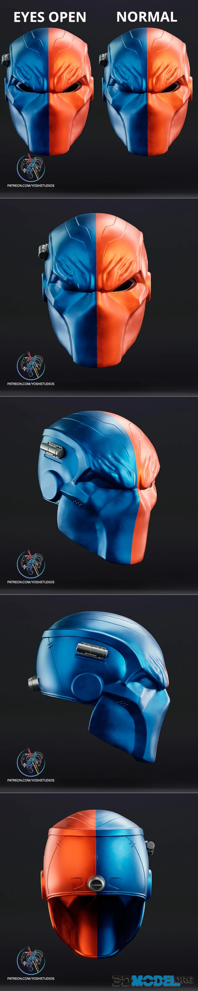 Deathstroke Helmet – Printable