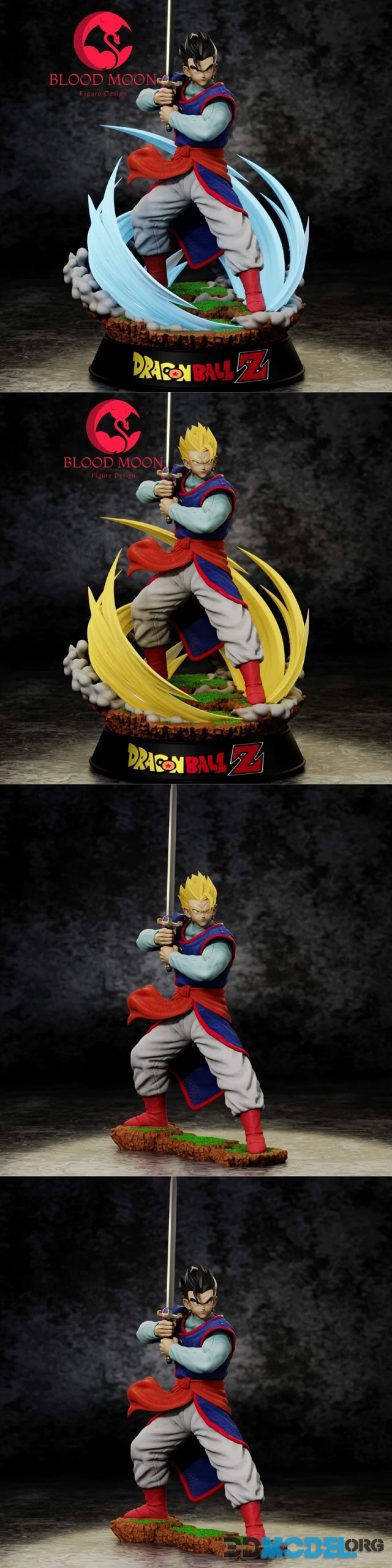 Blood Moon - Gohan espada Z kalakoman – Printable