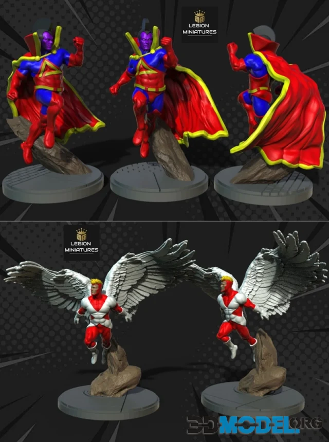 Gladiator and Angel by Legion Miniatures – Printable