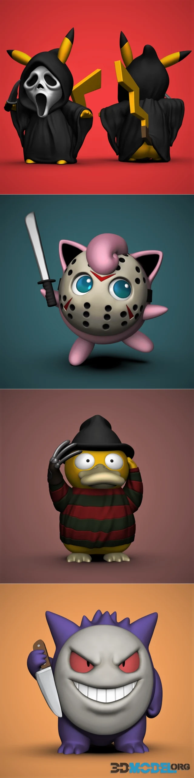 Horror Icons Pokemon – Printable
