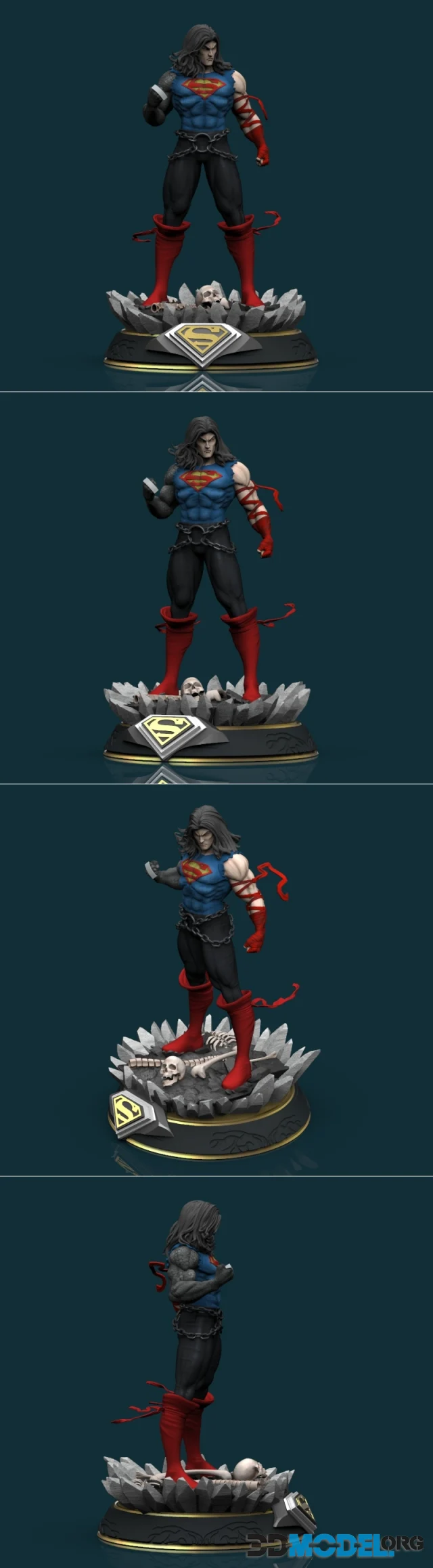 Superman Death Metal – Printable