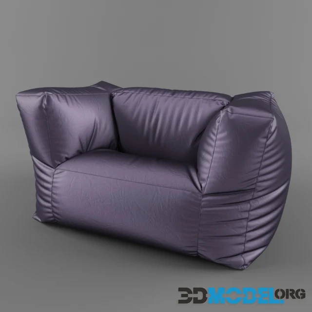 Armchair frameless