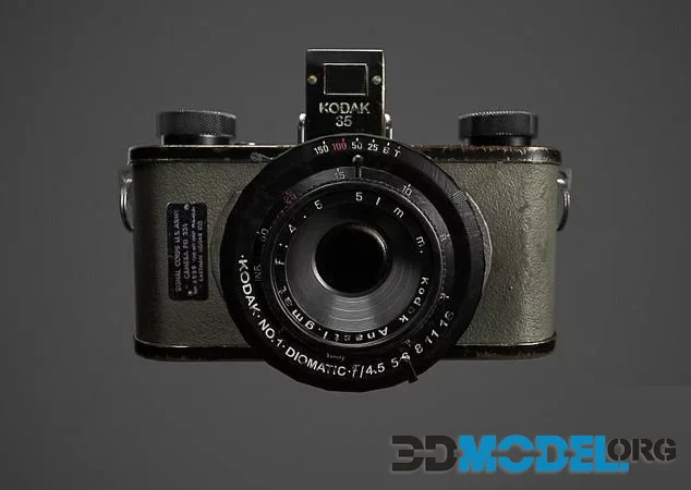 Camera Game Asset (PBR)