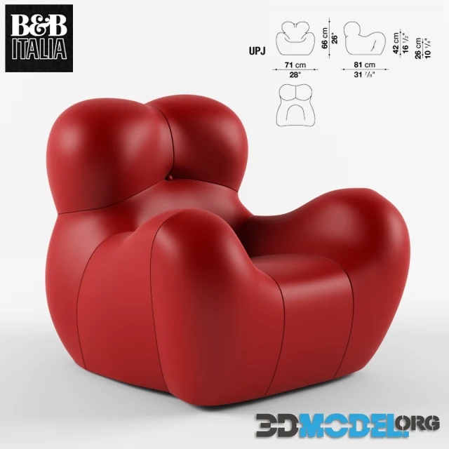 3D Model – Child Seat B & B UpJ