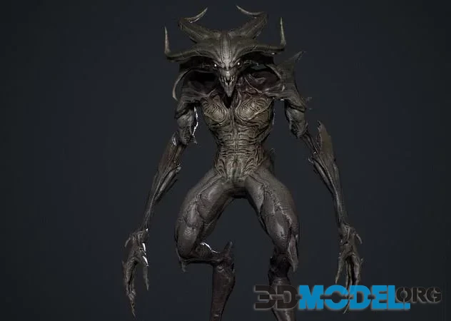 Demon Character 6 (PBR)