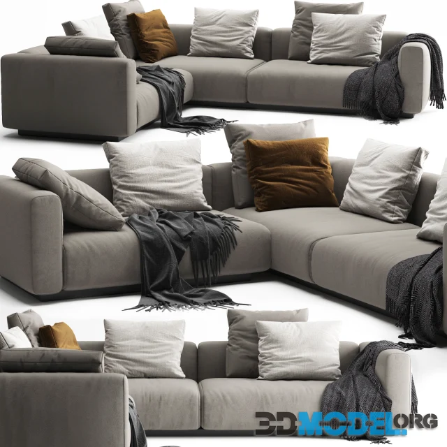 Flexform Lario B sofa
