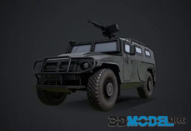 GAZ-Tiger armored car (PBR)