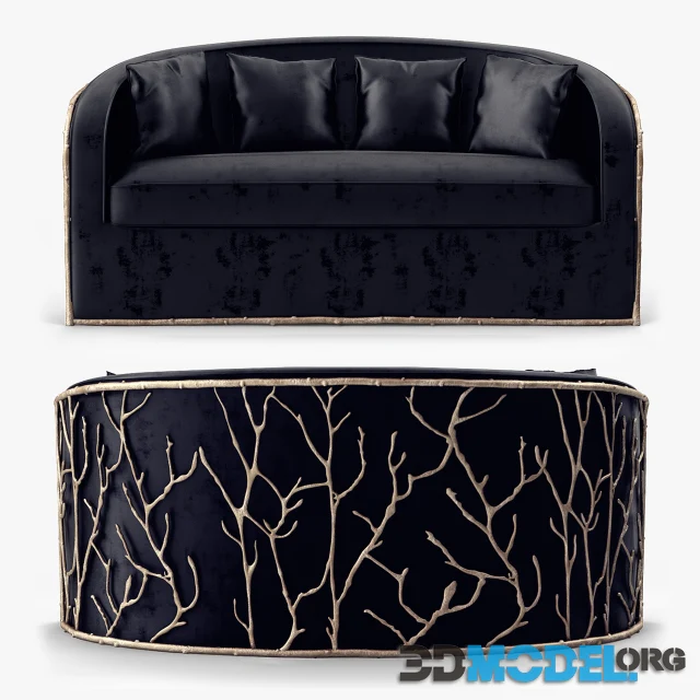 Koket Enchanted Sofa
