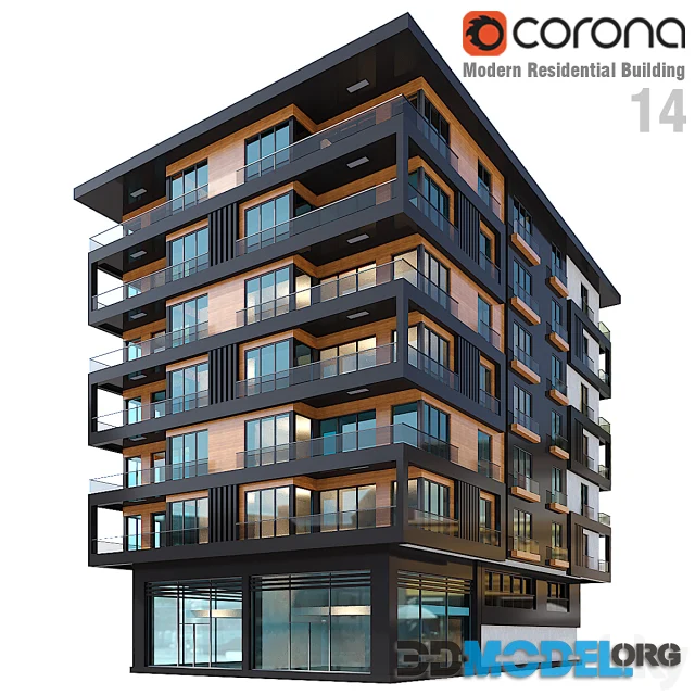 Modern Residential Building 014