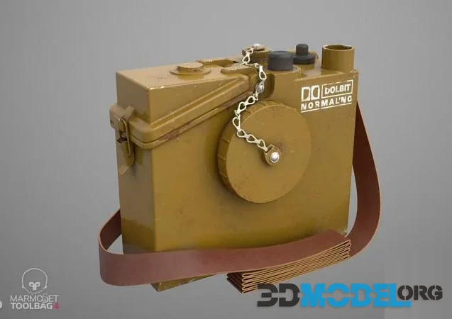R-126 USSR portable military radio (PBR)