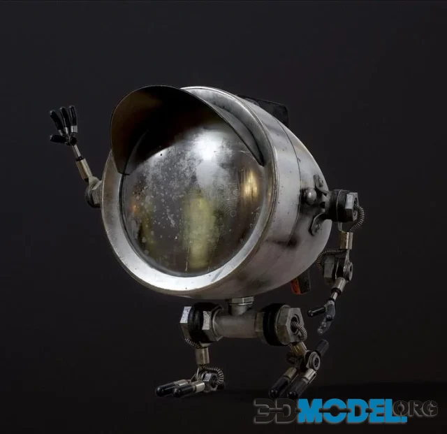 Robot lamp (PBR)