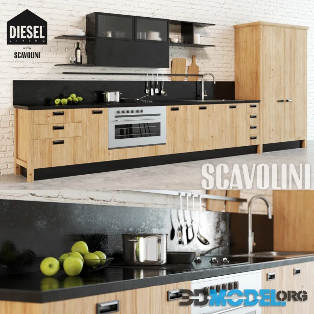 Scavolini Diesel Social Kitchen 1