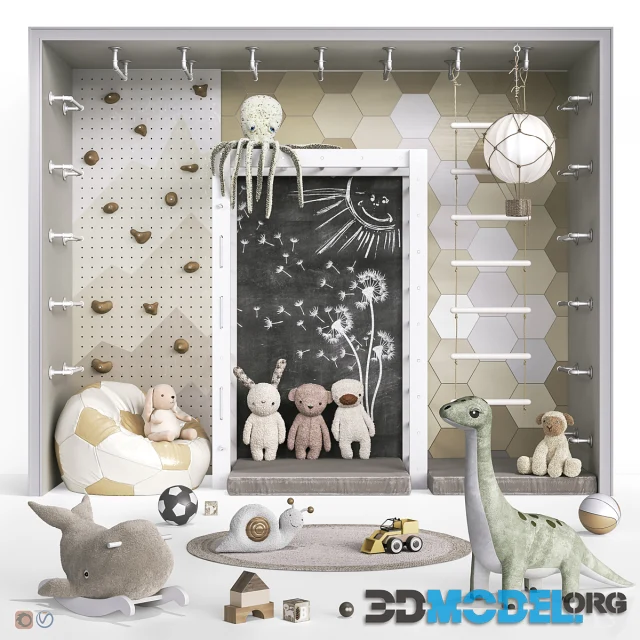 Toys decor and furniture for nursery 126