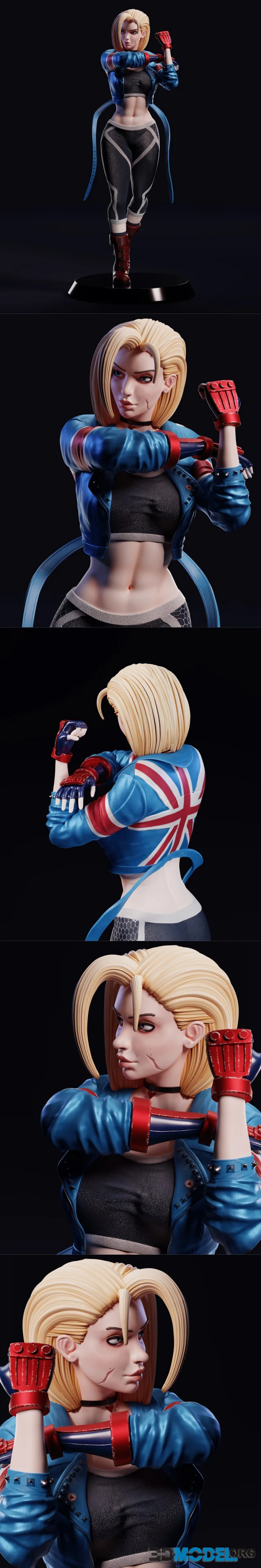 One More Model - Cammy from Streetfighter – Printable