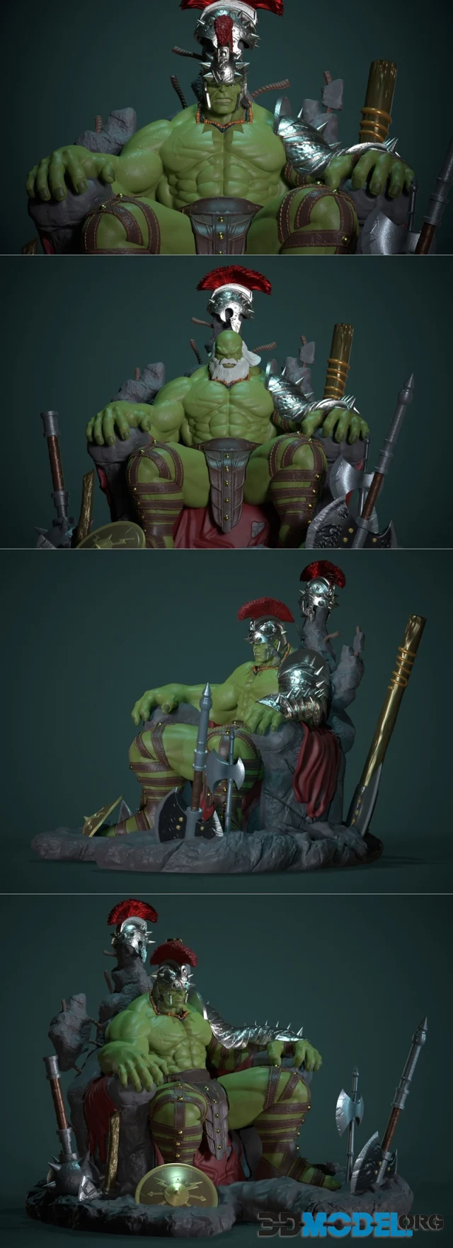 Hulk Throne – Printable