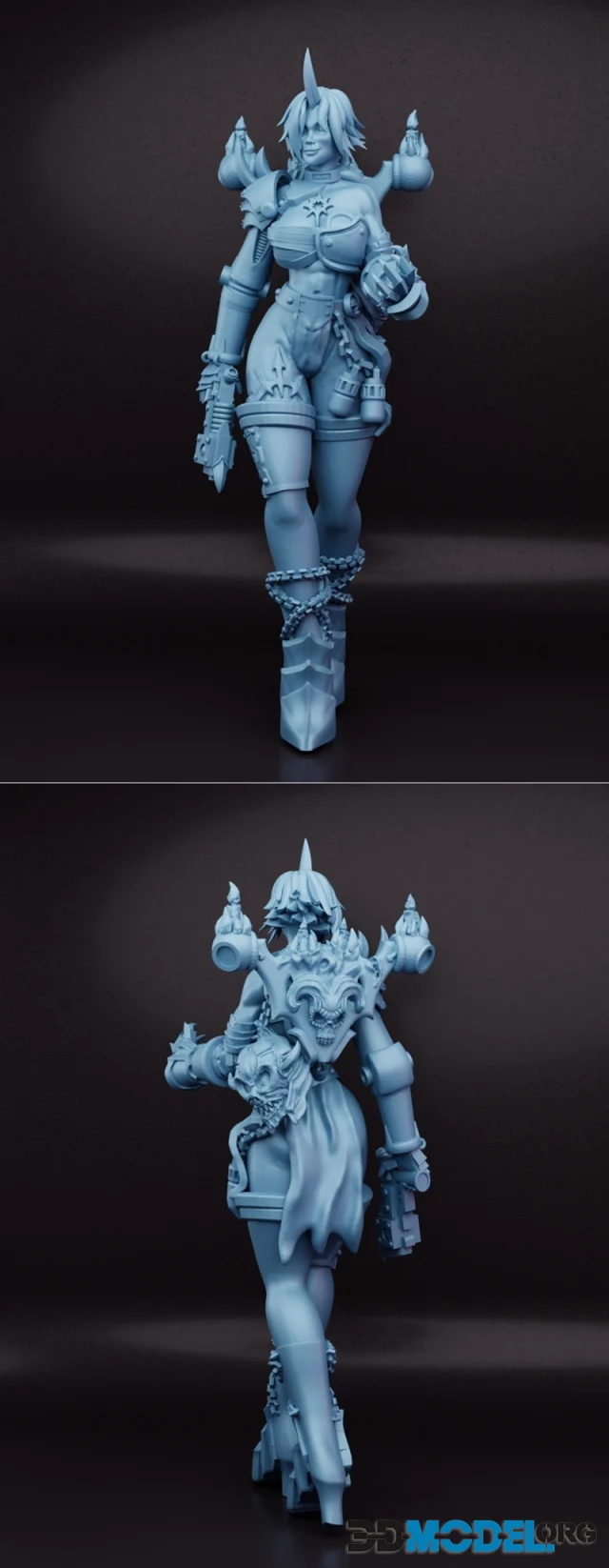 Chaotic Demon Girl – Printable