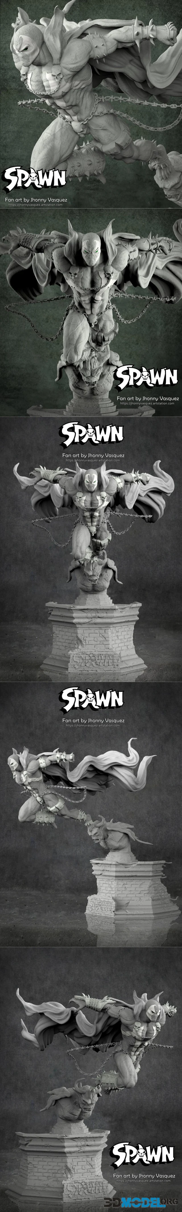 Spawn Torre By Jhonny Vasquez_STL – Printable