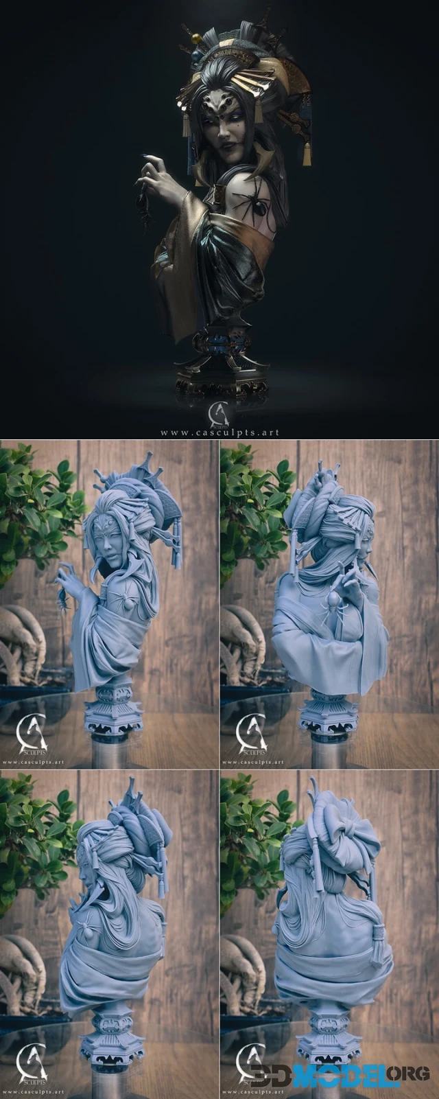 CA Sculpts -Jorogumu Bust – Printable