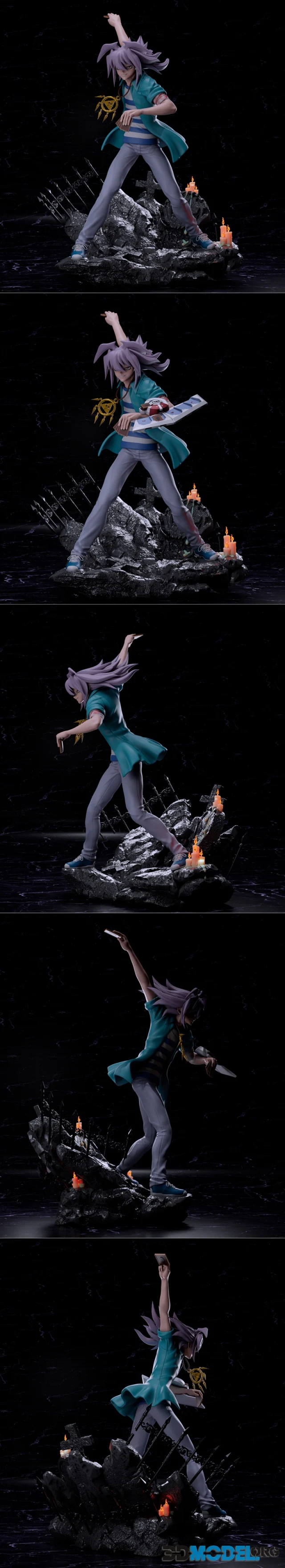 Yami Bakura from yugioh – Printable