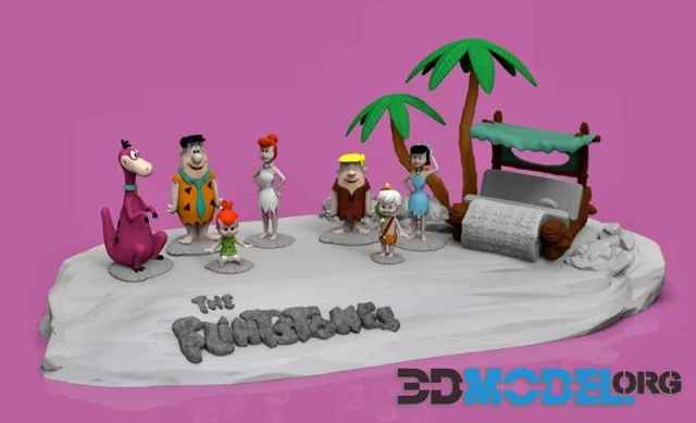 The Flintstones – Printable
