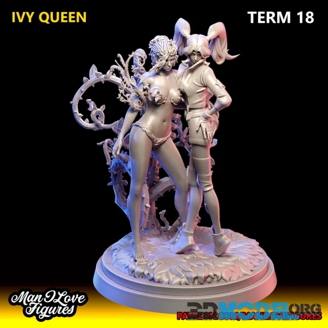 Man I Love Figures - Harley and Ivy – Printable