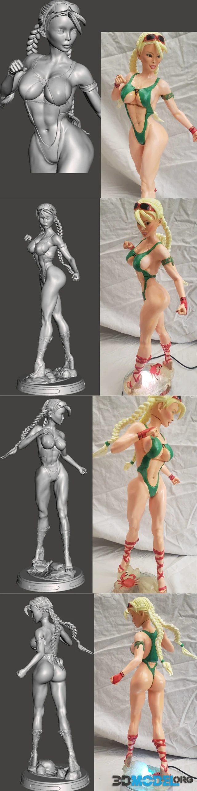 Beach Fighter2 Cammy – Printable
