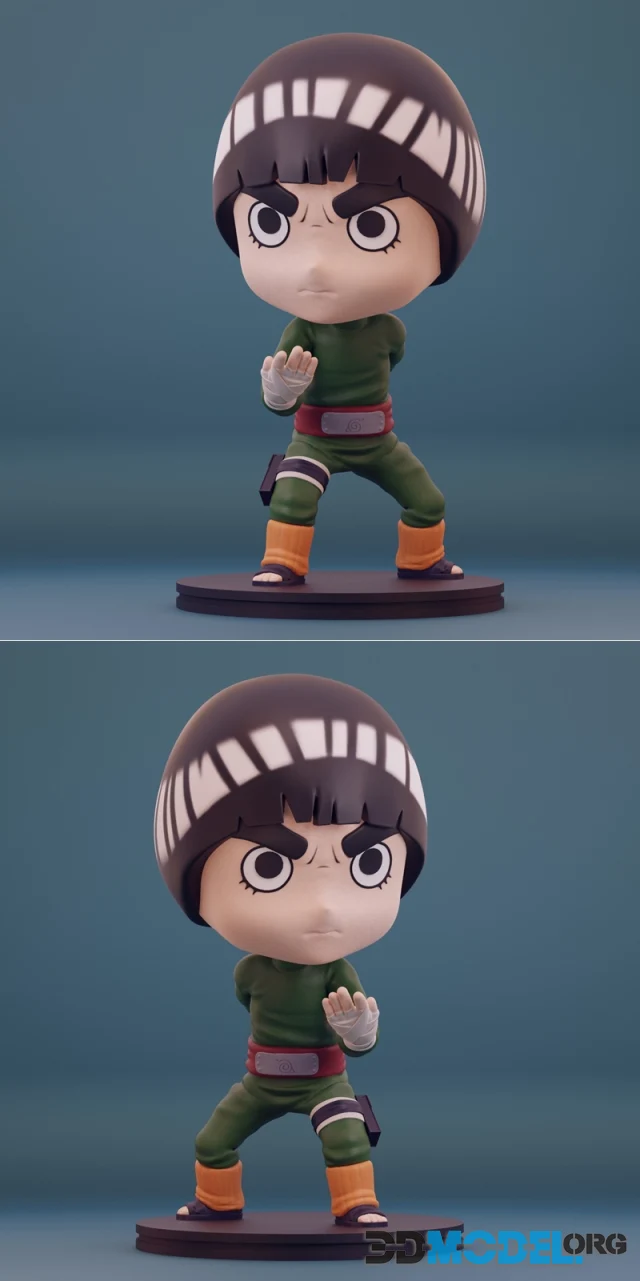 Rock Lee Chibi – Printable