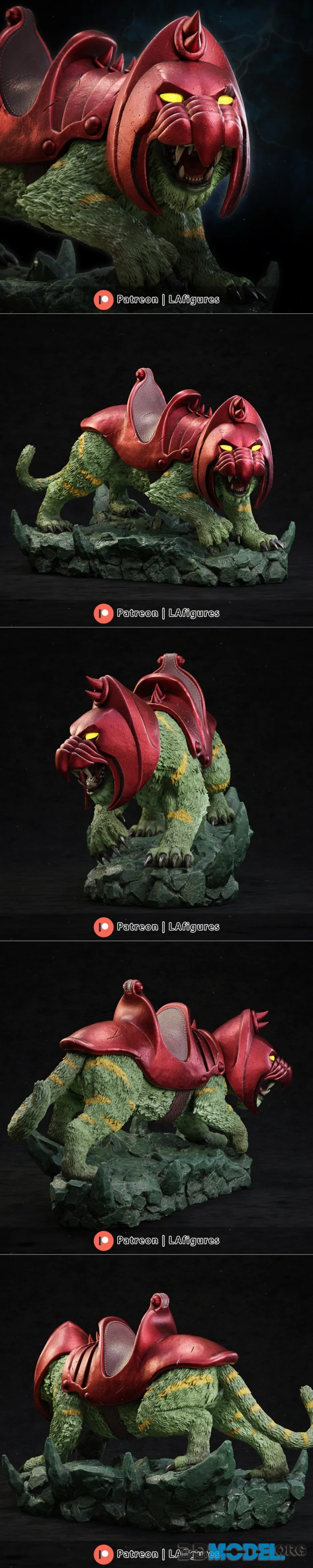 L.A. Figures - Battle Cat – Printable