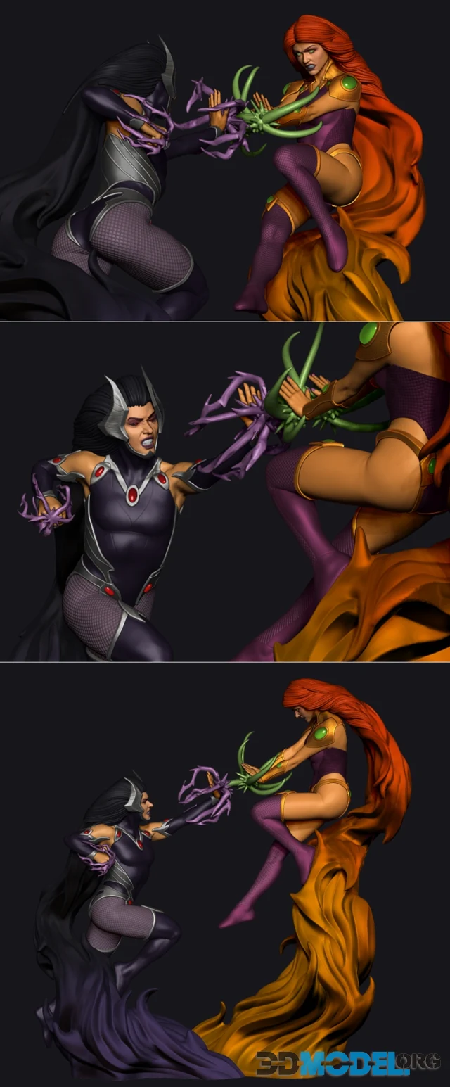 Starfire VS Blackfire STLs – Printable