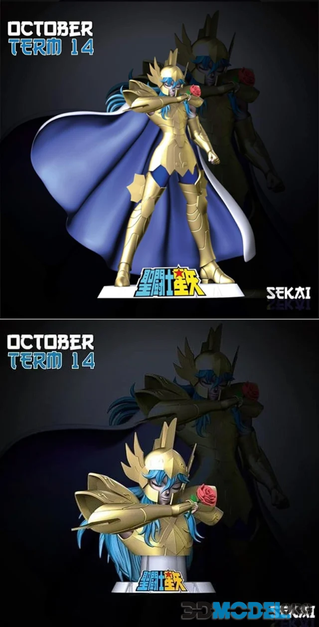 Sekai - Afrodita Sculpture and Bust – Printable